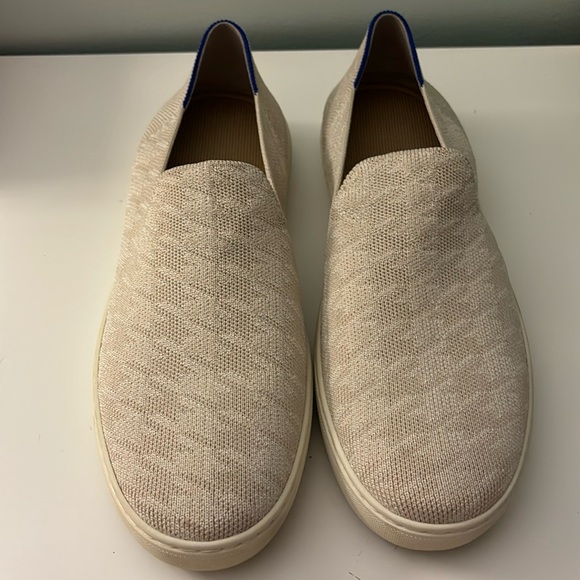 Rothy’s womens slip on sneakers GUC Limited Edition Ivory Houndstooth Sz 10 1/2 - Picture 2 of 12